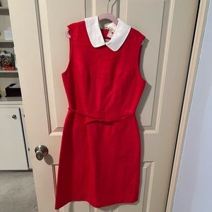 Red Tory Burch dress size 4